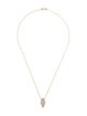 Lito 14K Mother Of Pearl & Quartz Doublet & Diamond Small Chiara Pendant Necklace