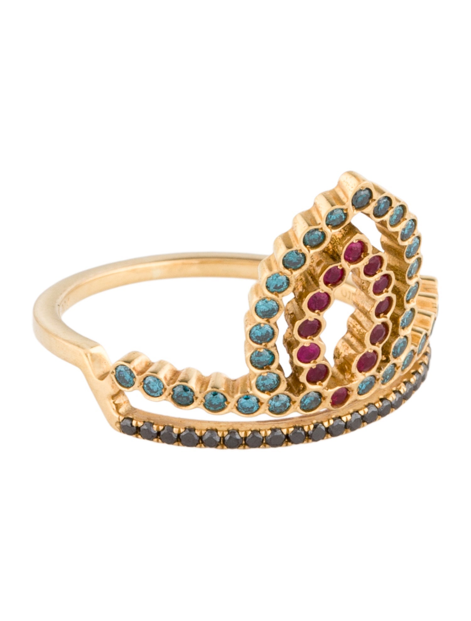 Lito 18K Ruby & Diamond Ring