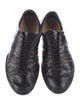 Silvano Lattanzi Patent Leather Printed Sneakers