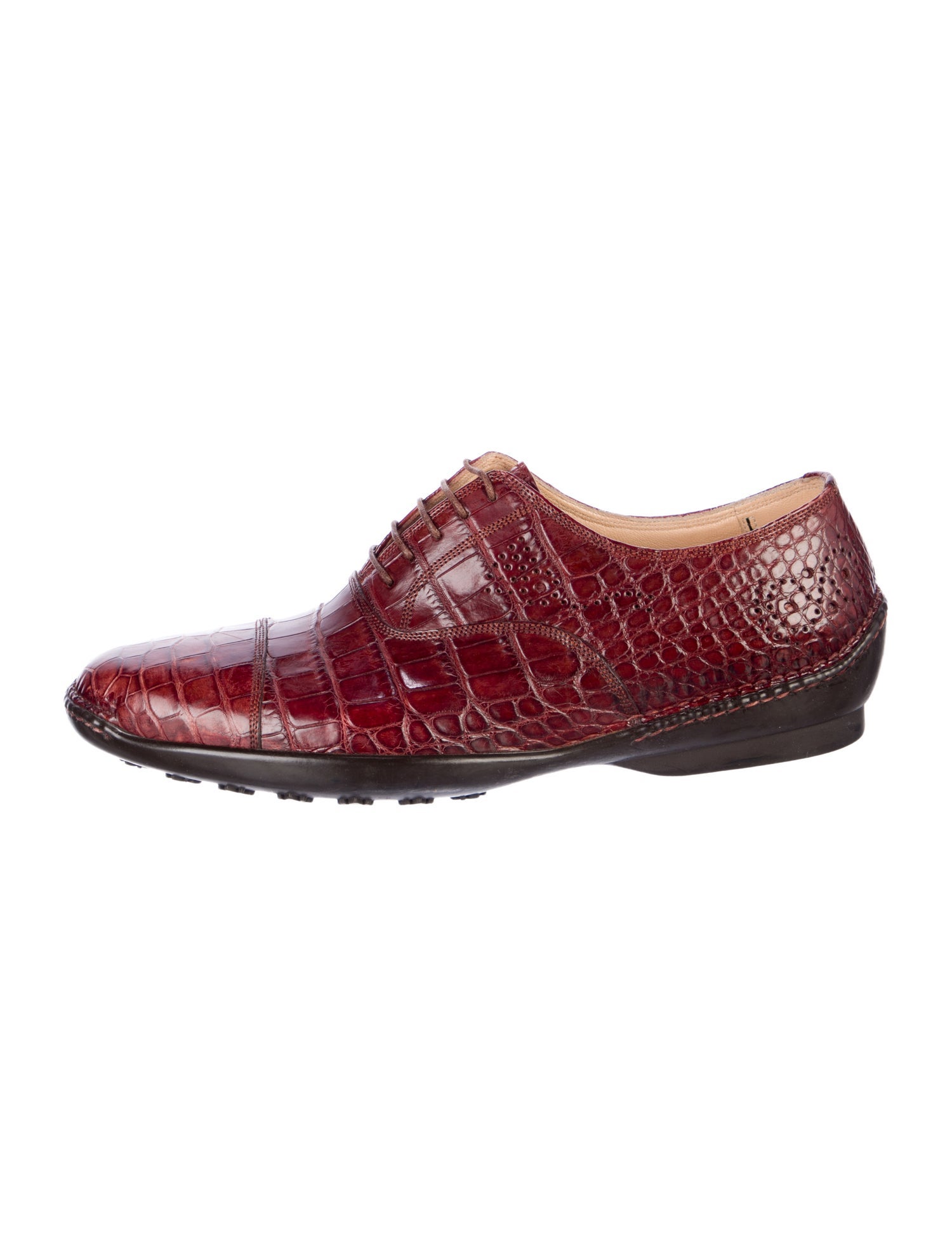 Silvano Lattanzi Crocodile Oxfords