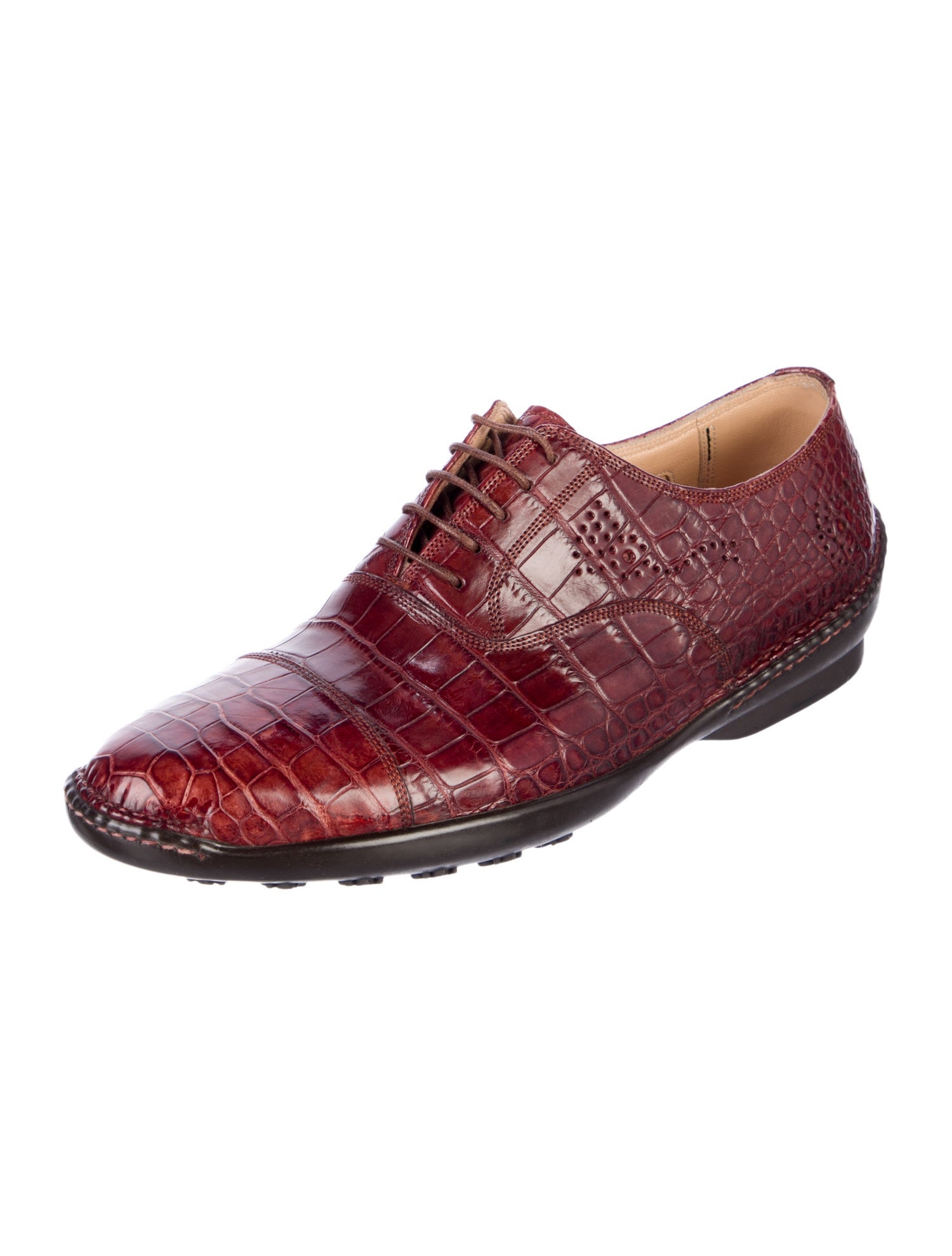 Silvano Lattanzi Crocodile Oxfords