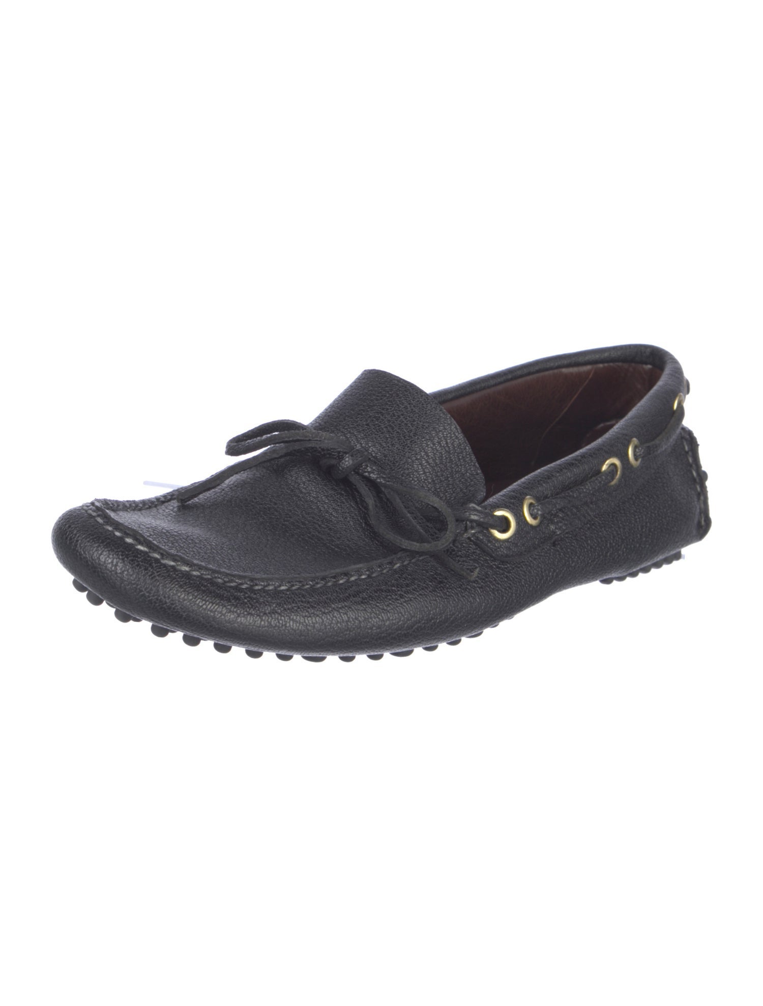 Silvano Lattanzi Leather Moccasins