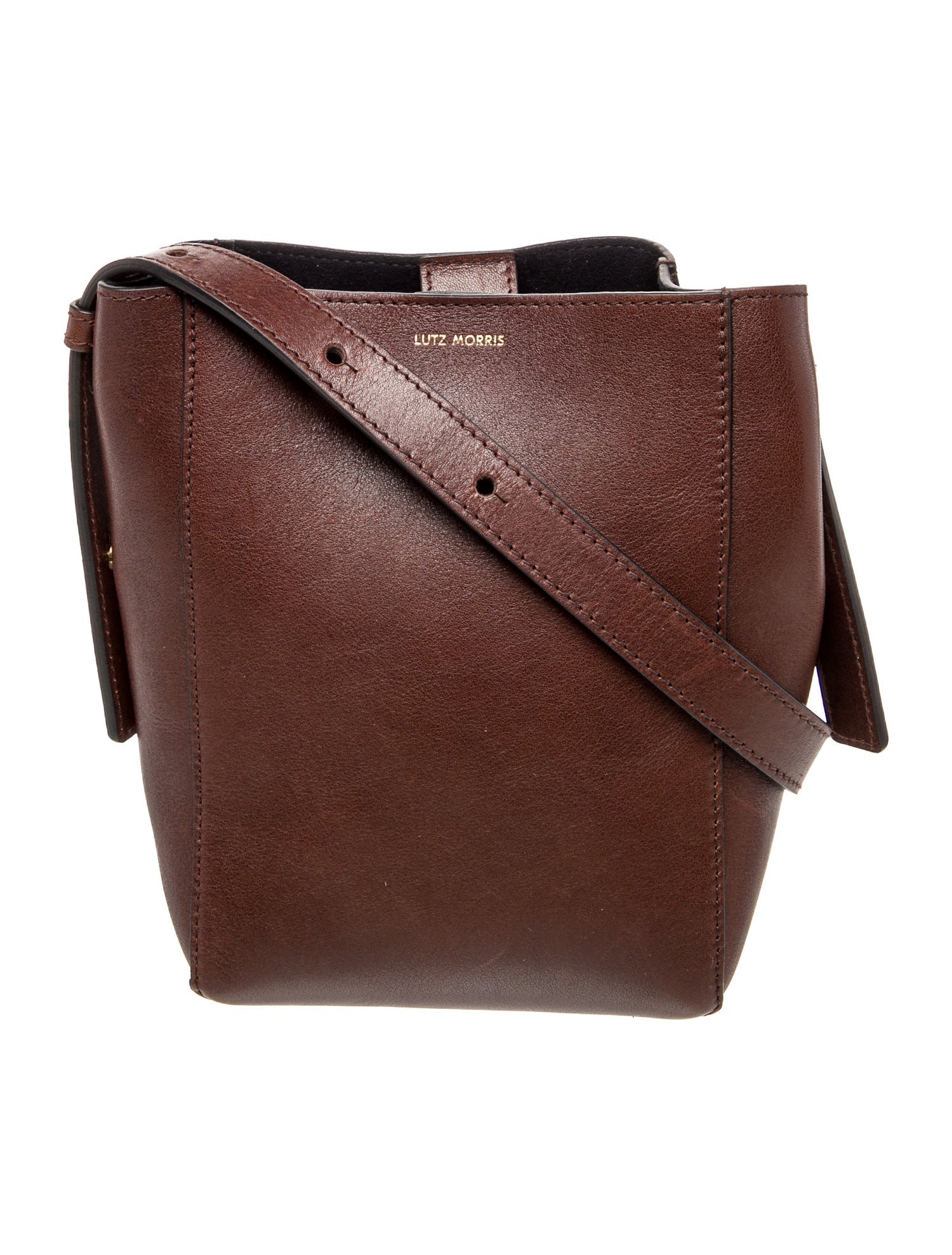 Lutz Morris Leather Messenger Bag