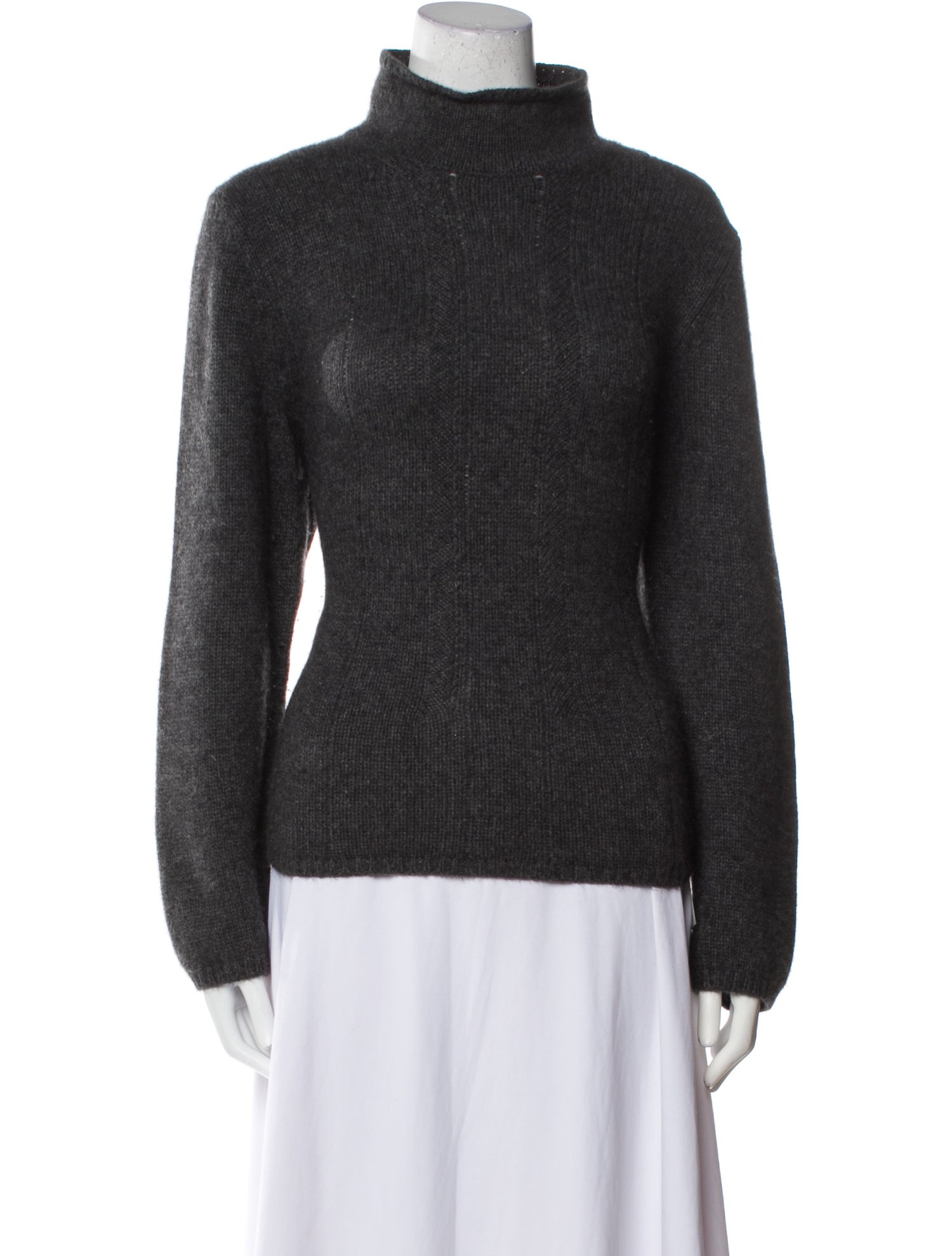 Luciano Barbera Cashmere Turtleneck Sweater