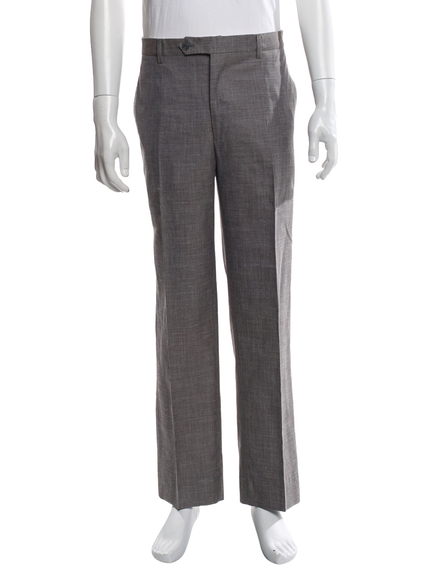 Luciano Barbera Wool Dress Pants