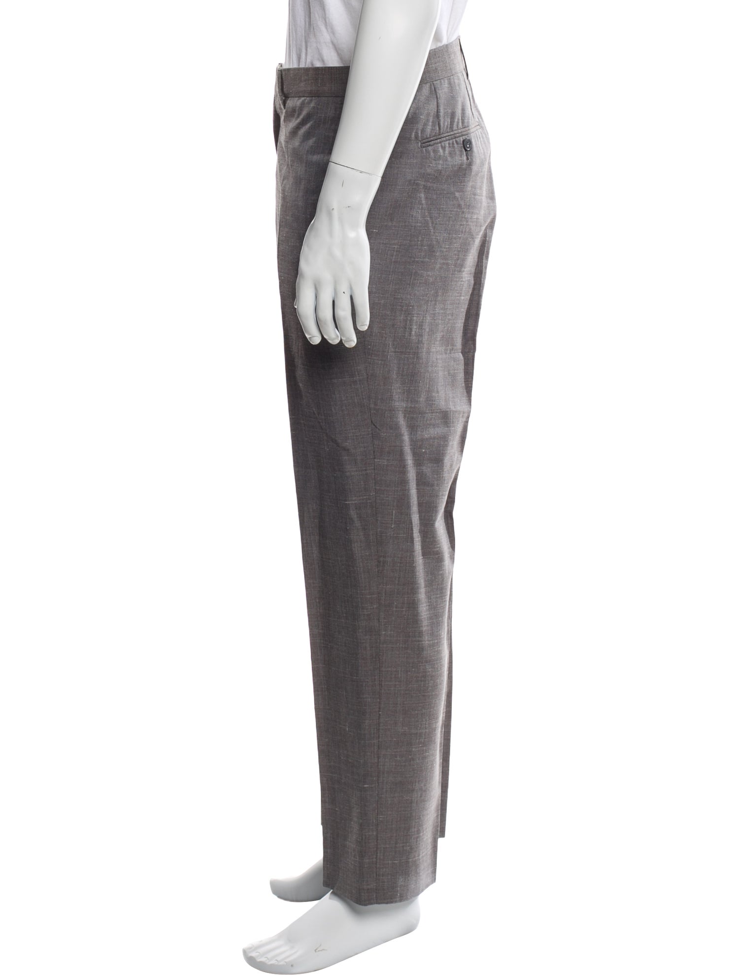Luciano Barbera Wool Dress Pants