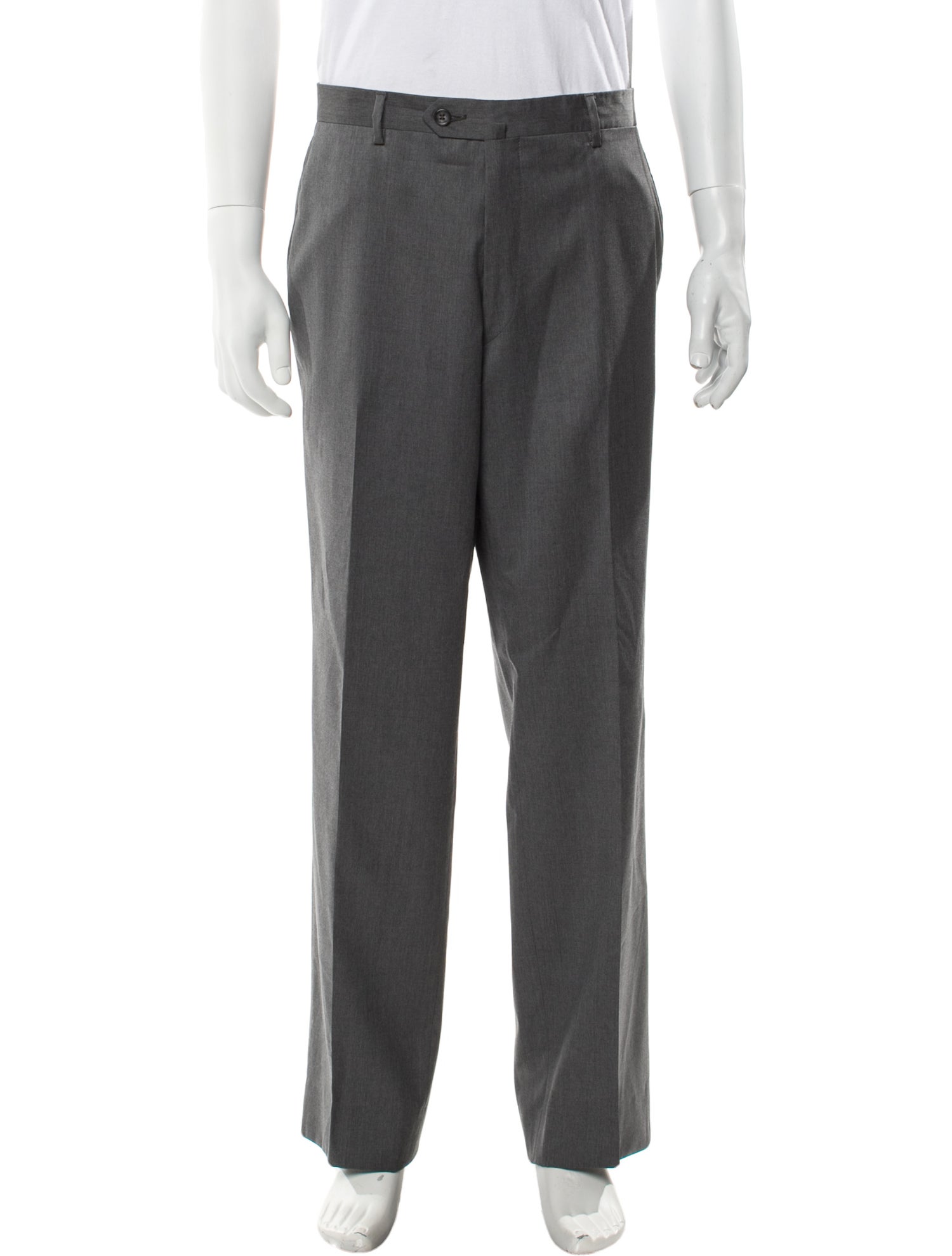 Luciano Barbera Wool Dress Pants