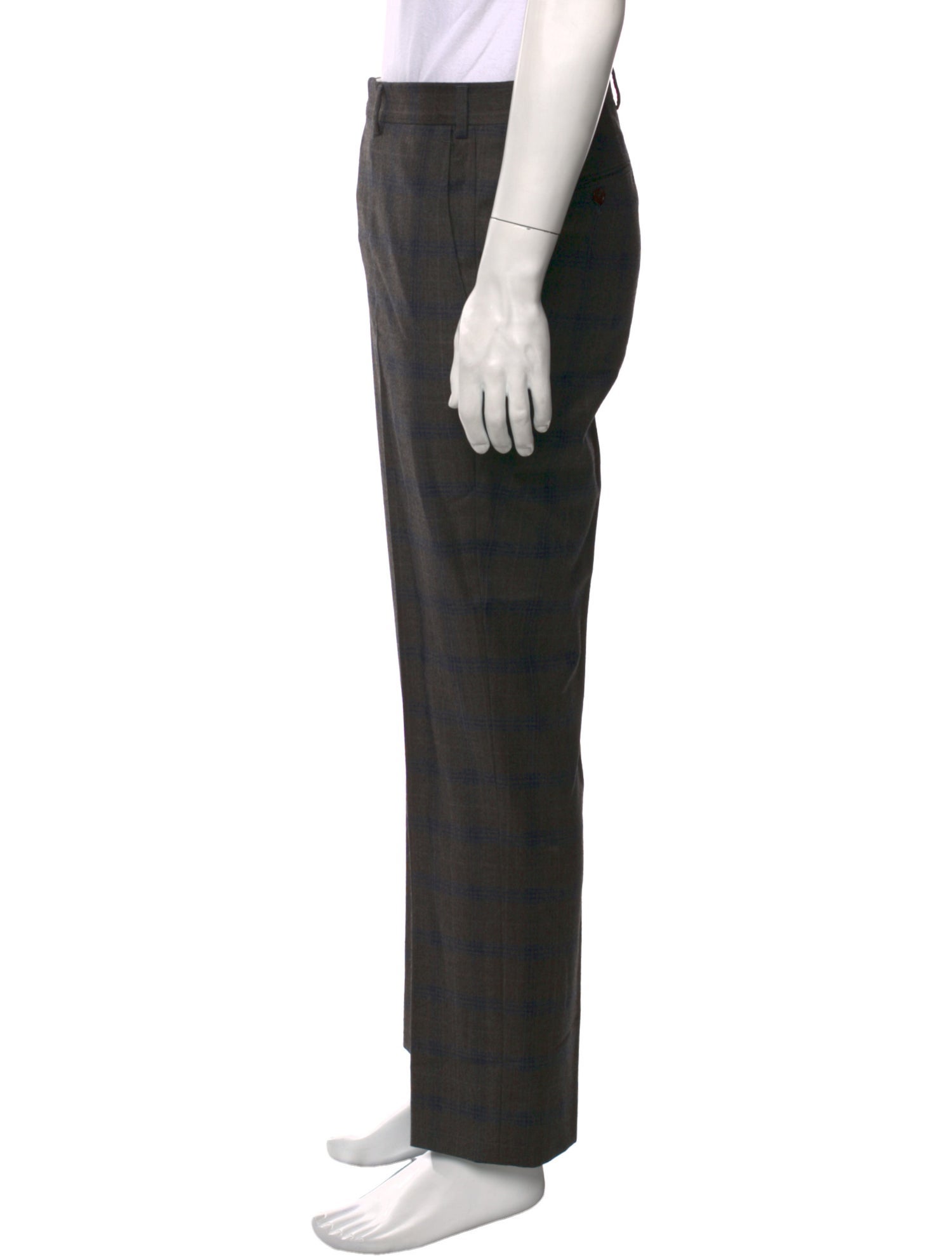 Luciano Barbera Plaid Print Pants