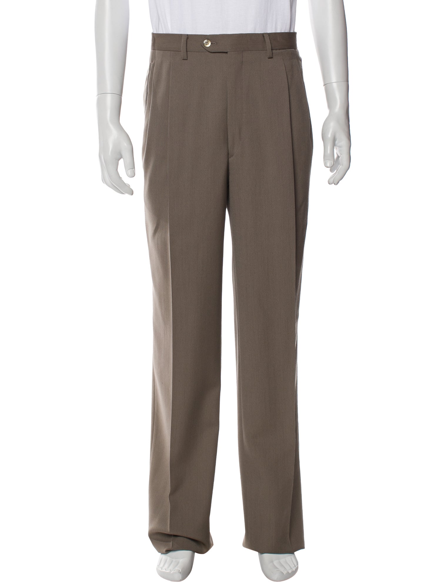 Luciano Barbera Wool Dress Pants