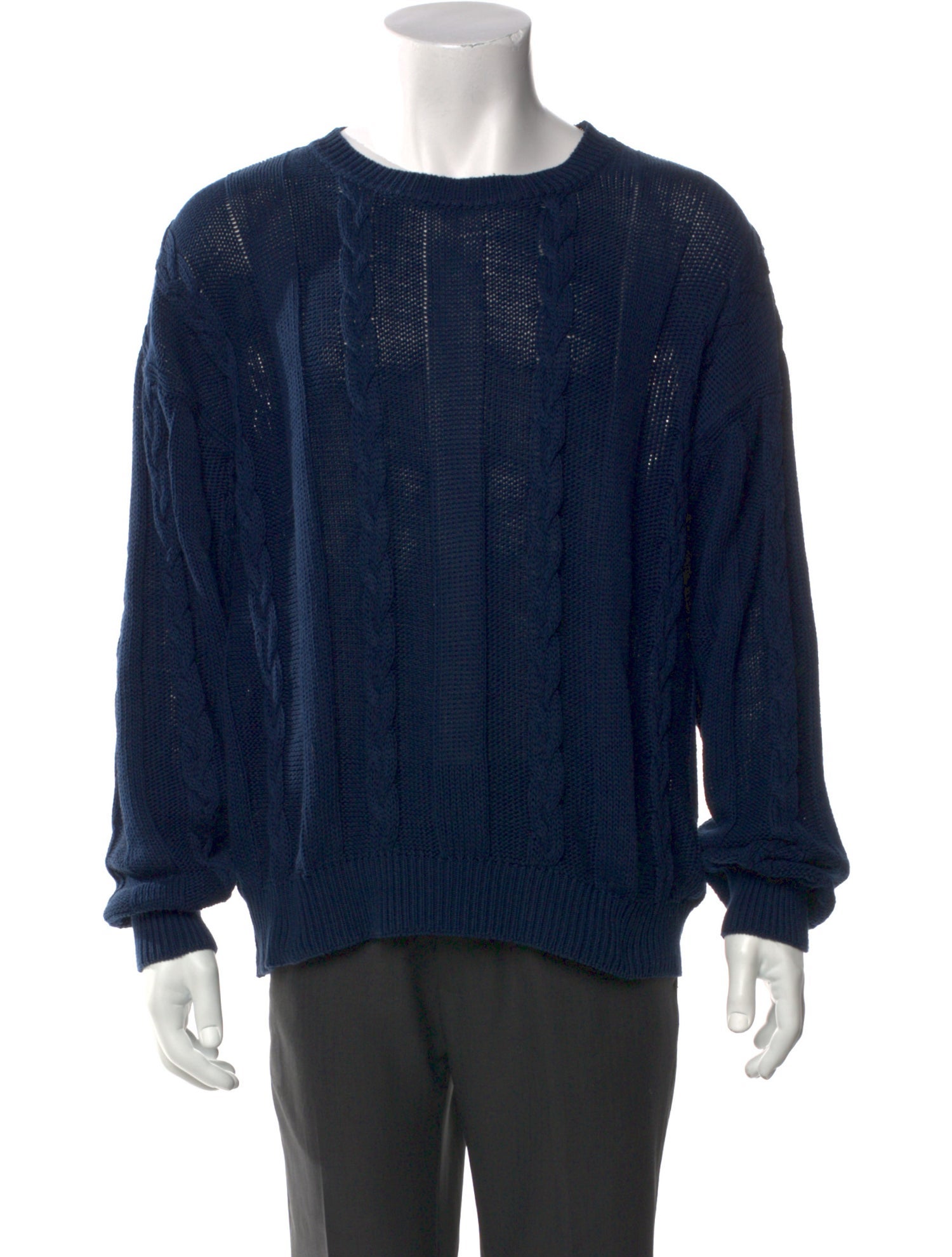 Luciano Barbera Vintage Crew Neck Pullover