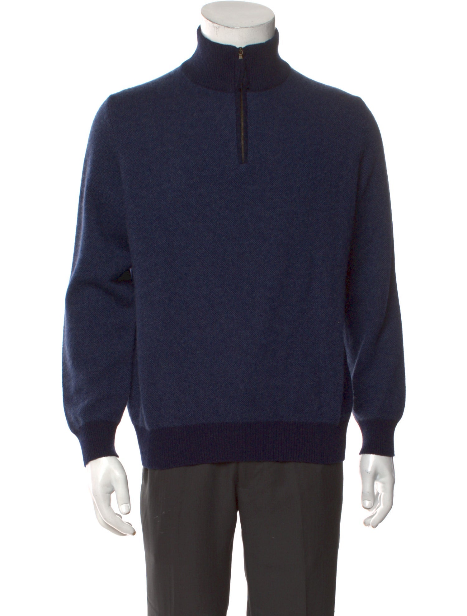 Luciano Barbera Cashmere Turtleneck Pullover