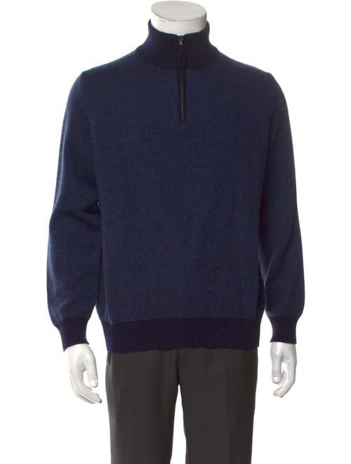 Luciano Barbera Cashmere Turtleneck Pullover