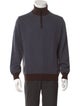 Luciano Barbera Cashmere Turtleneck Pullover