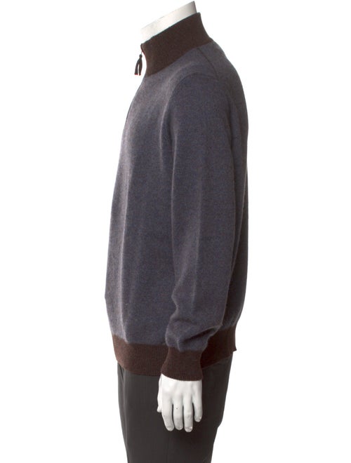 Luciano Barbera Cashmere Turtleneck Pullover