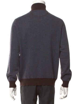Luciano Barbera Cashmere Turtleneck Pullover