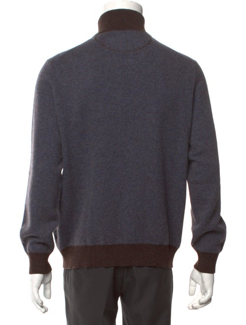 Luciano Barbera Cashmere Turtleneck Pullover