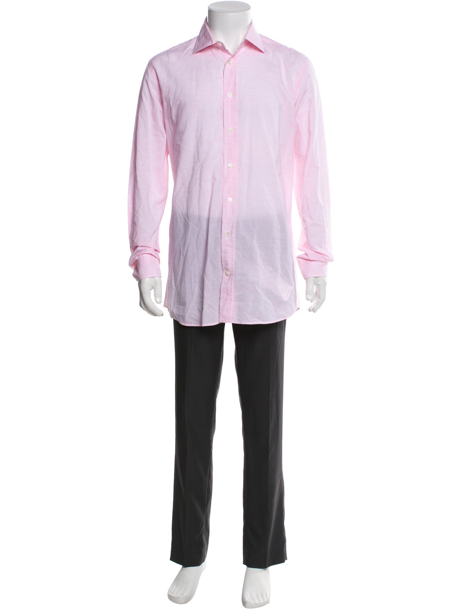 Luciano Barbera Long Sleeve Dress Shirt