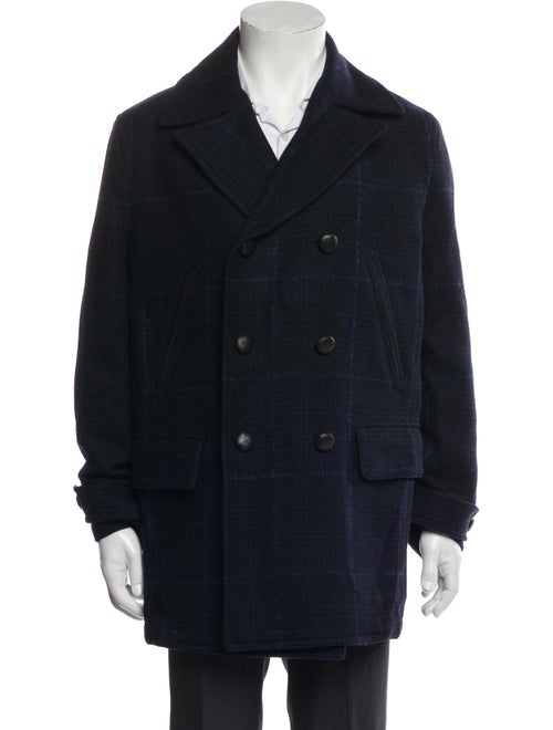 Luciano Barbera Wool Peacoat