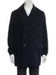 Luciano Barbera Wool Peacoat