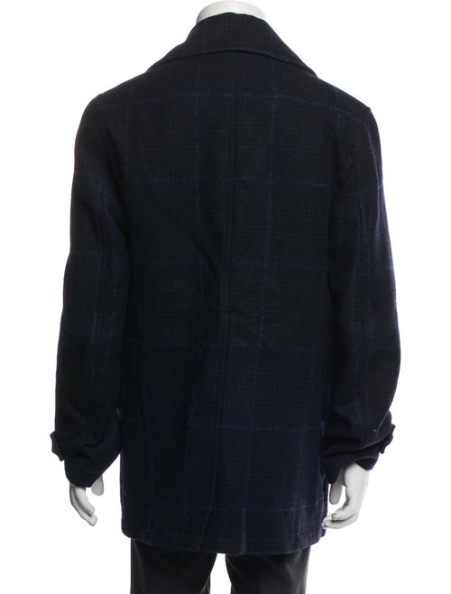 Luciano Barbera Wool Peacoat