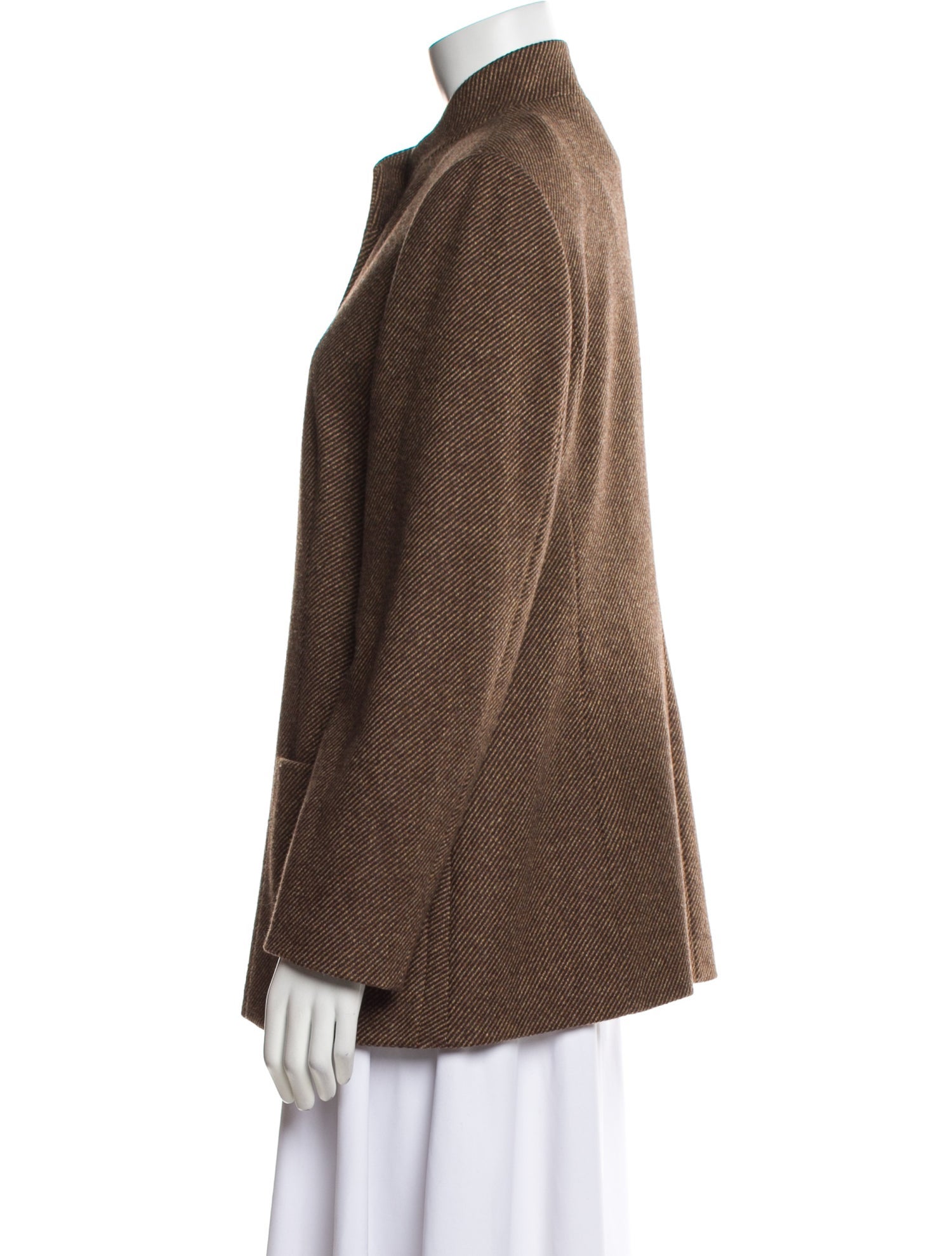 Luciano Barbera Wool Striped Blazer