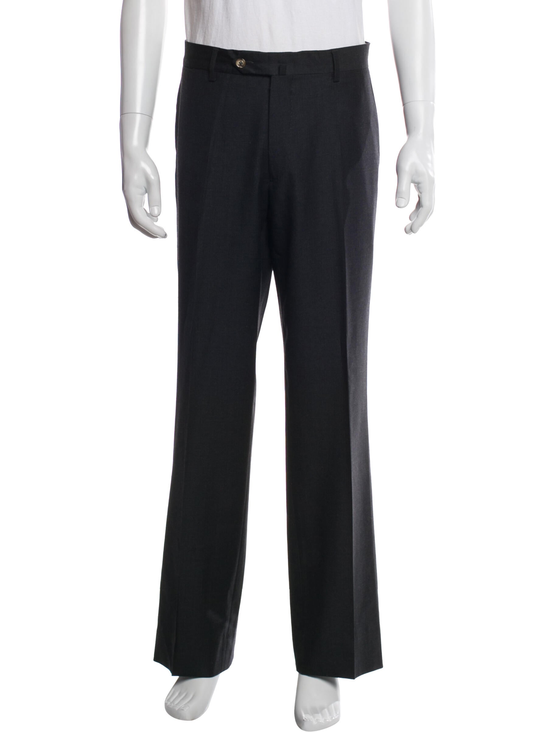 Luciano Barbera Wool Dress Pants