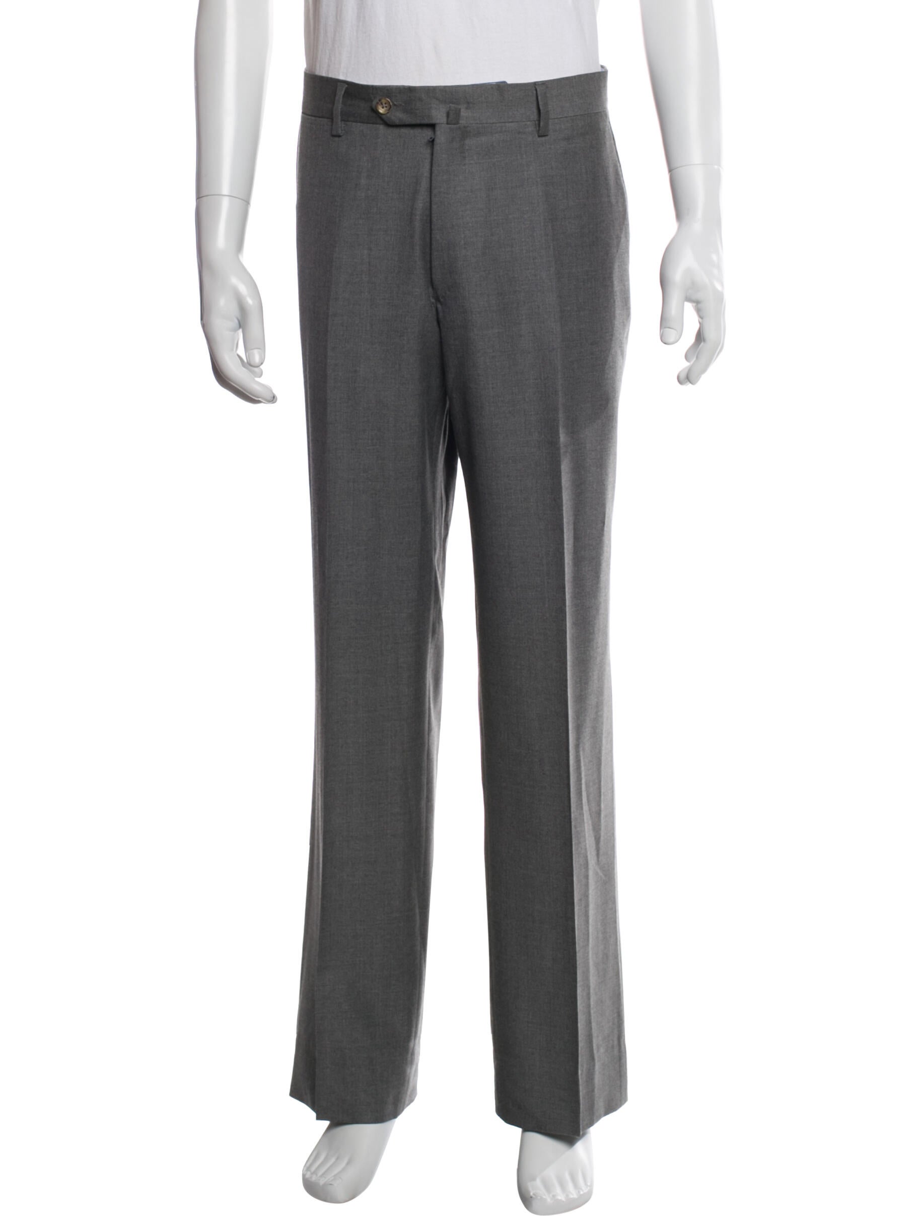 Luciano Barbera Wool Dress Pants