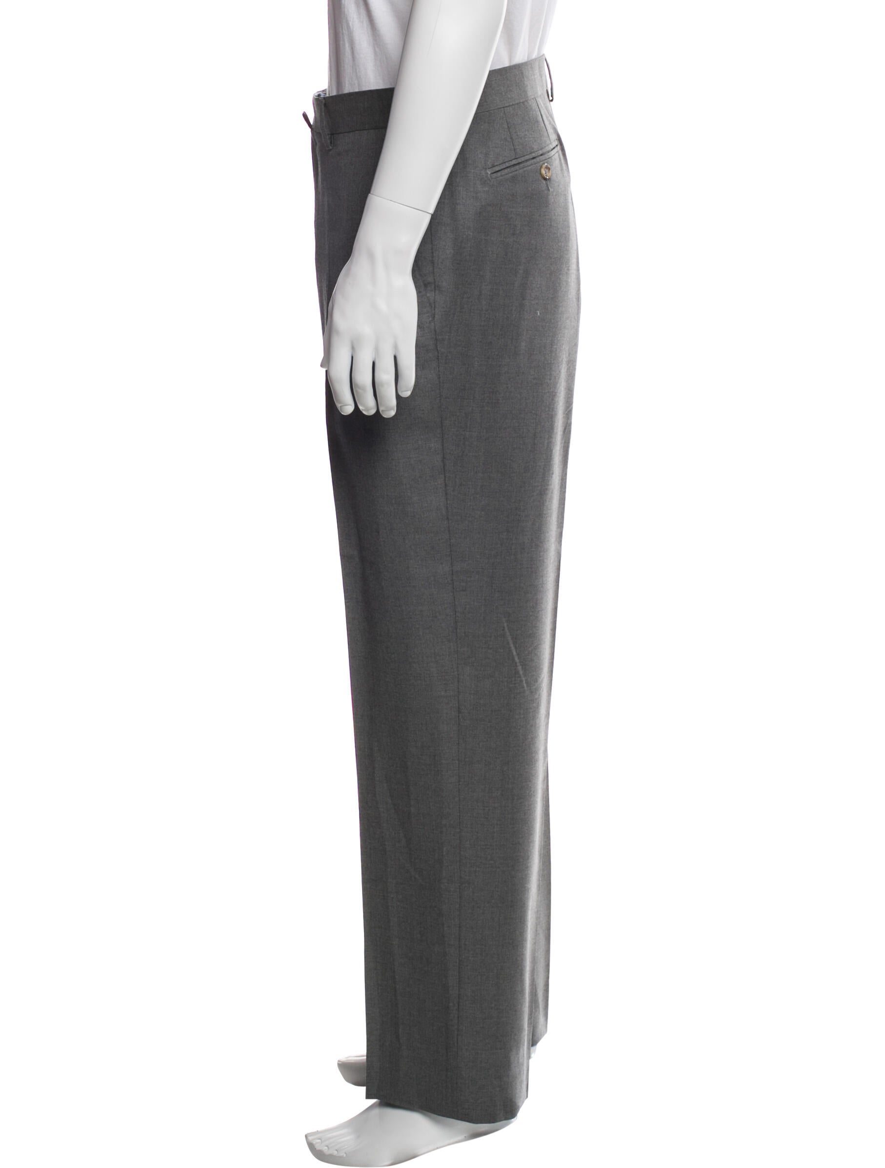 Luciano Barbera Wool Dress Pants