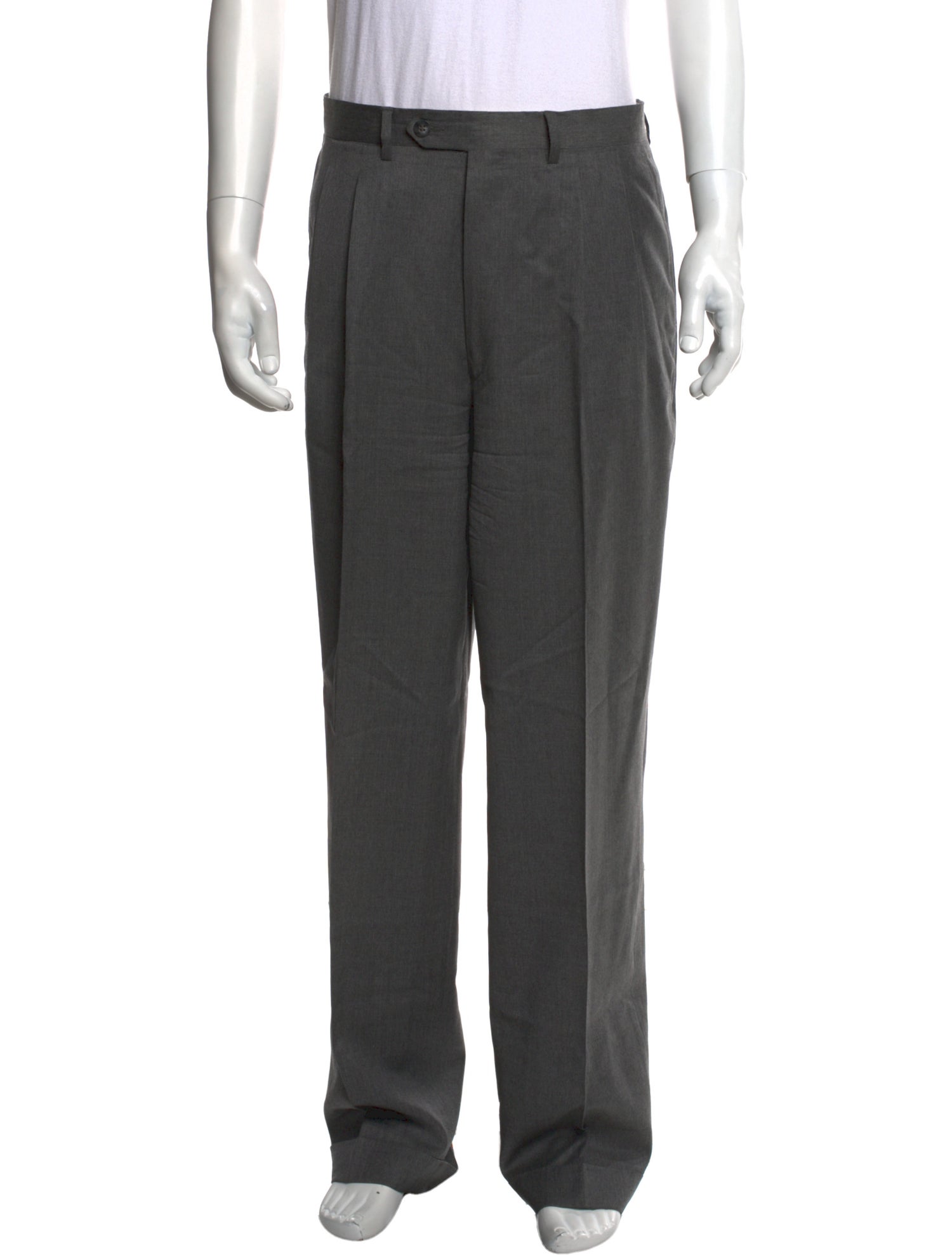 Luciano Barbera Wool Dress Pants