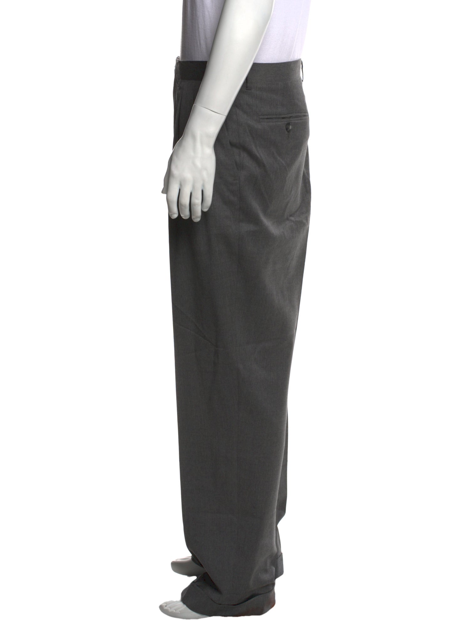 Luciano Barbera Wool Dress Pants