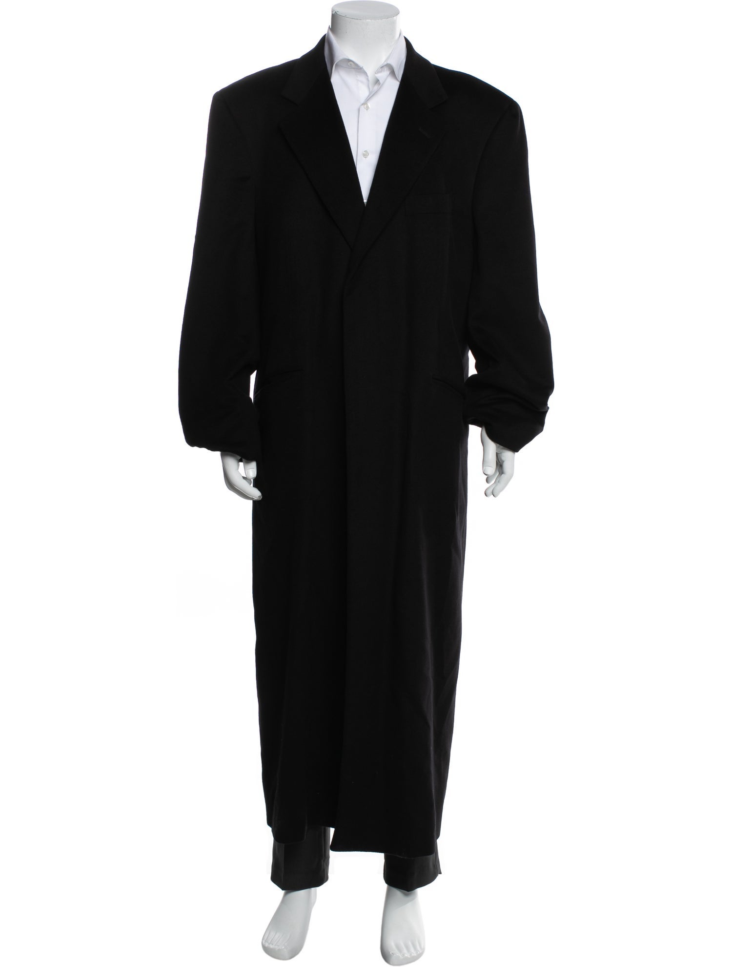 Luciano Barbera Wool Overcoat