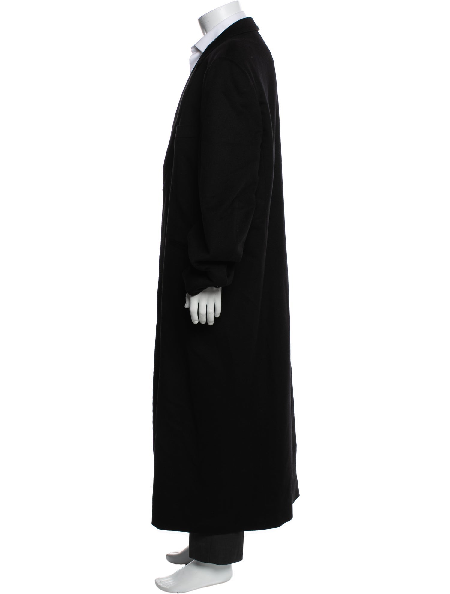 Luciano Barbera Wool Overcoat