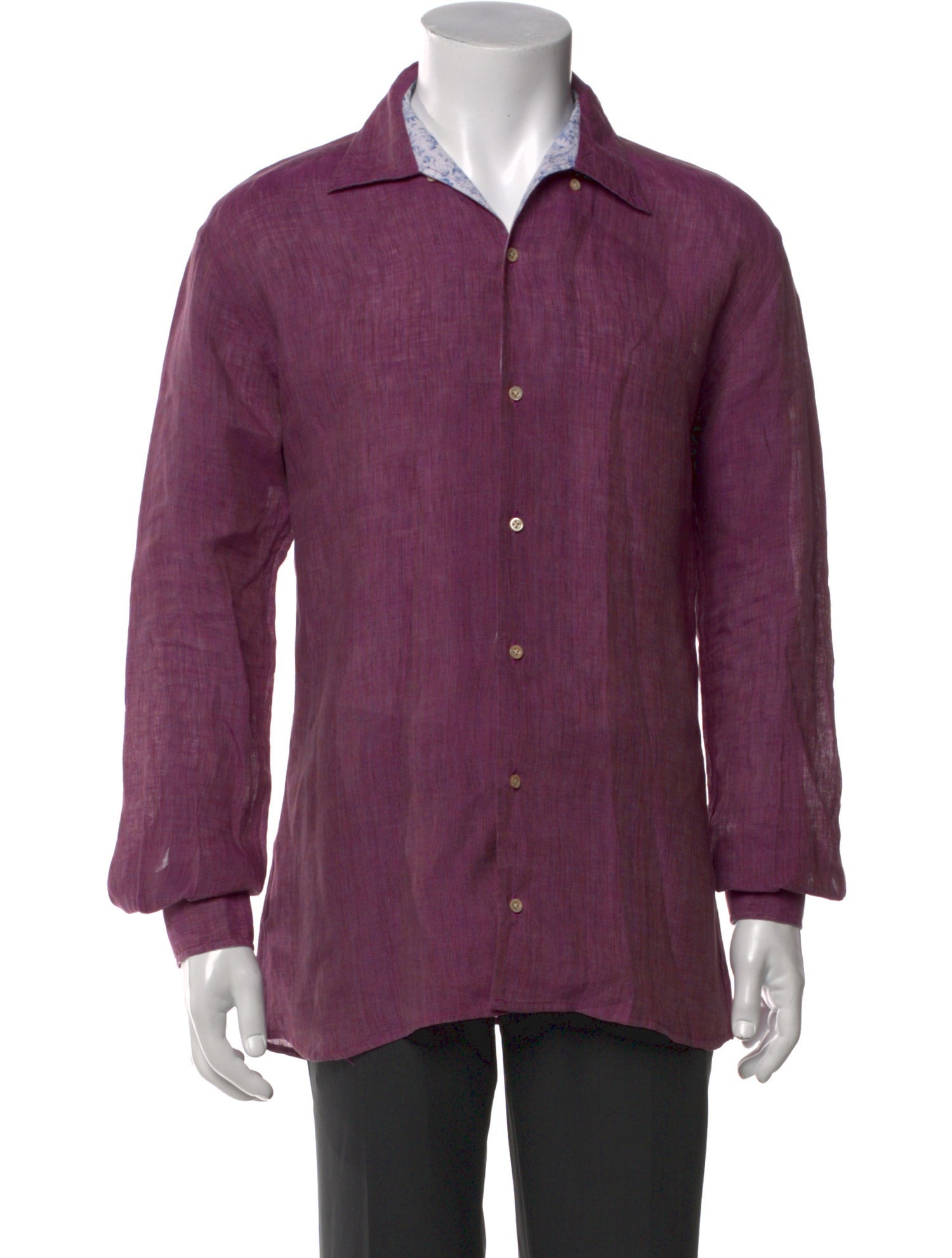 Luciano Barbera Long Sleeve Dress Shirt