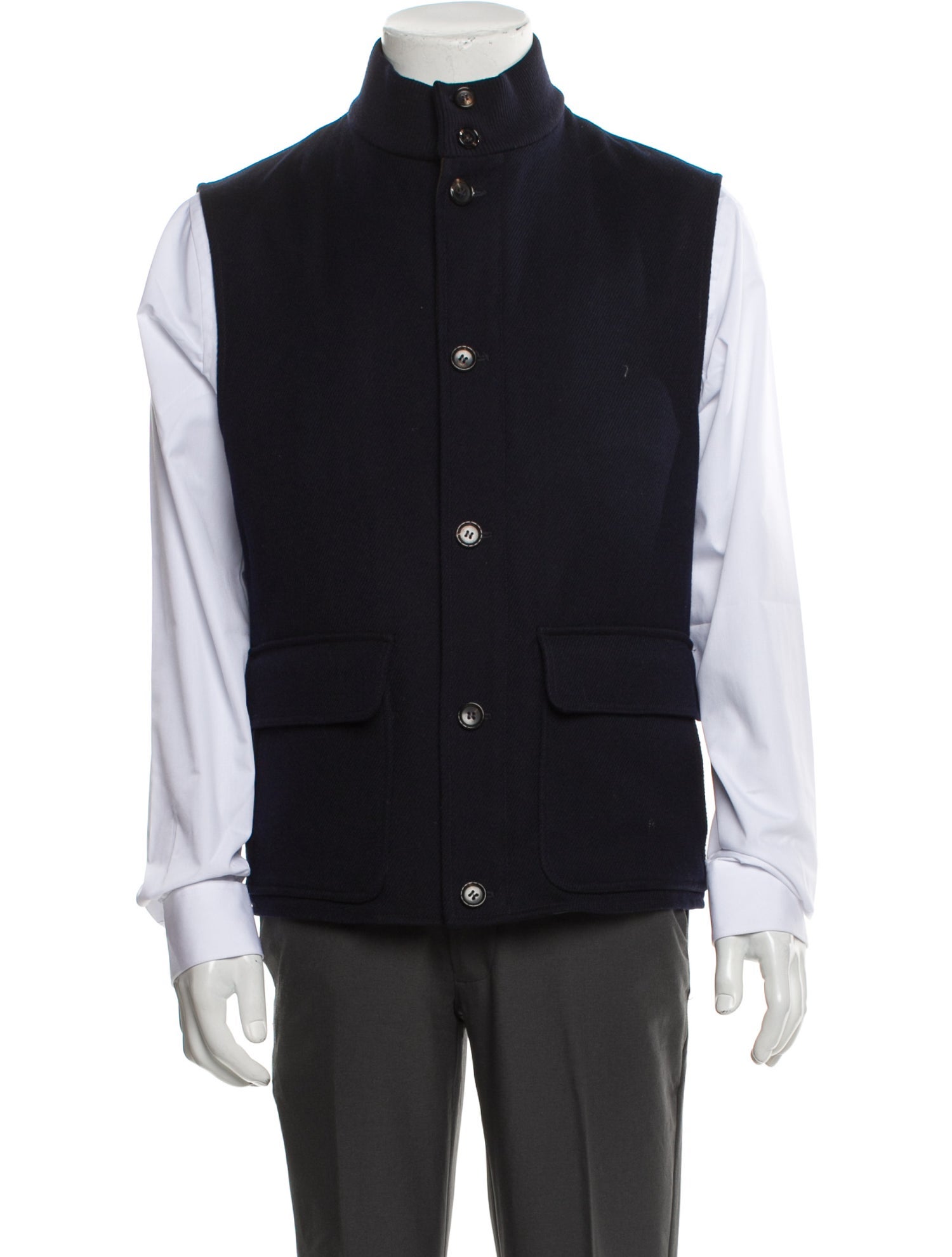 Luciano Barbera Wool Vest