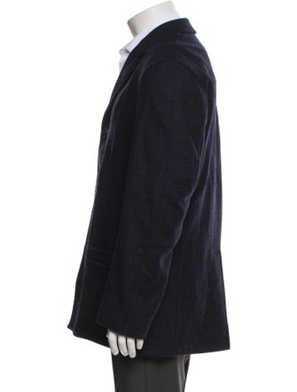 Luciano Barbera Wool Peacoat