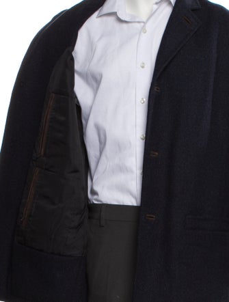 Luciano Barbera Wool Peacoat