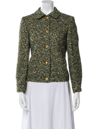 Luciano Barbera Vintage Alpaca Evening Jacket