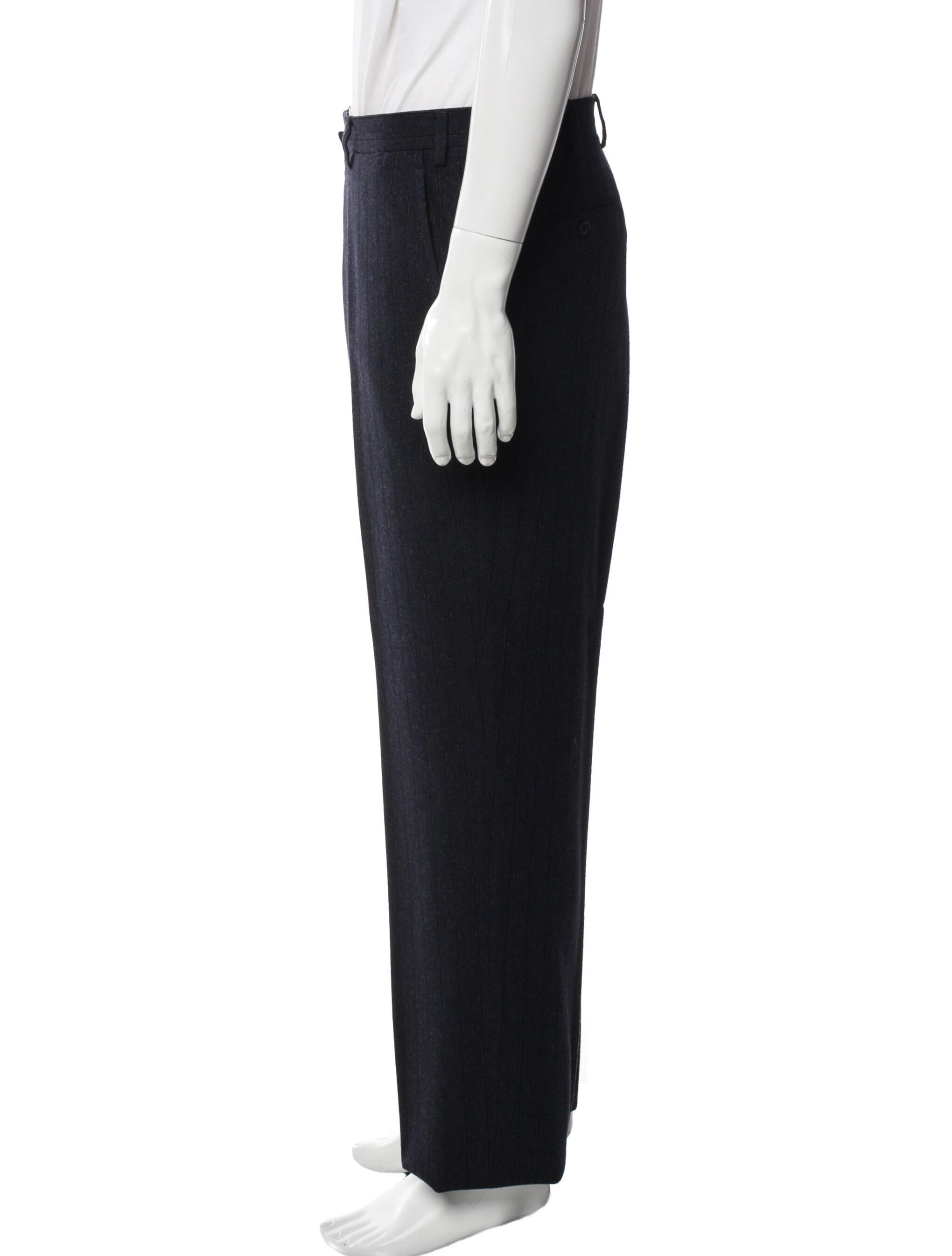 Luciano Barbera Wool Dress Pants