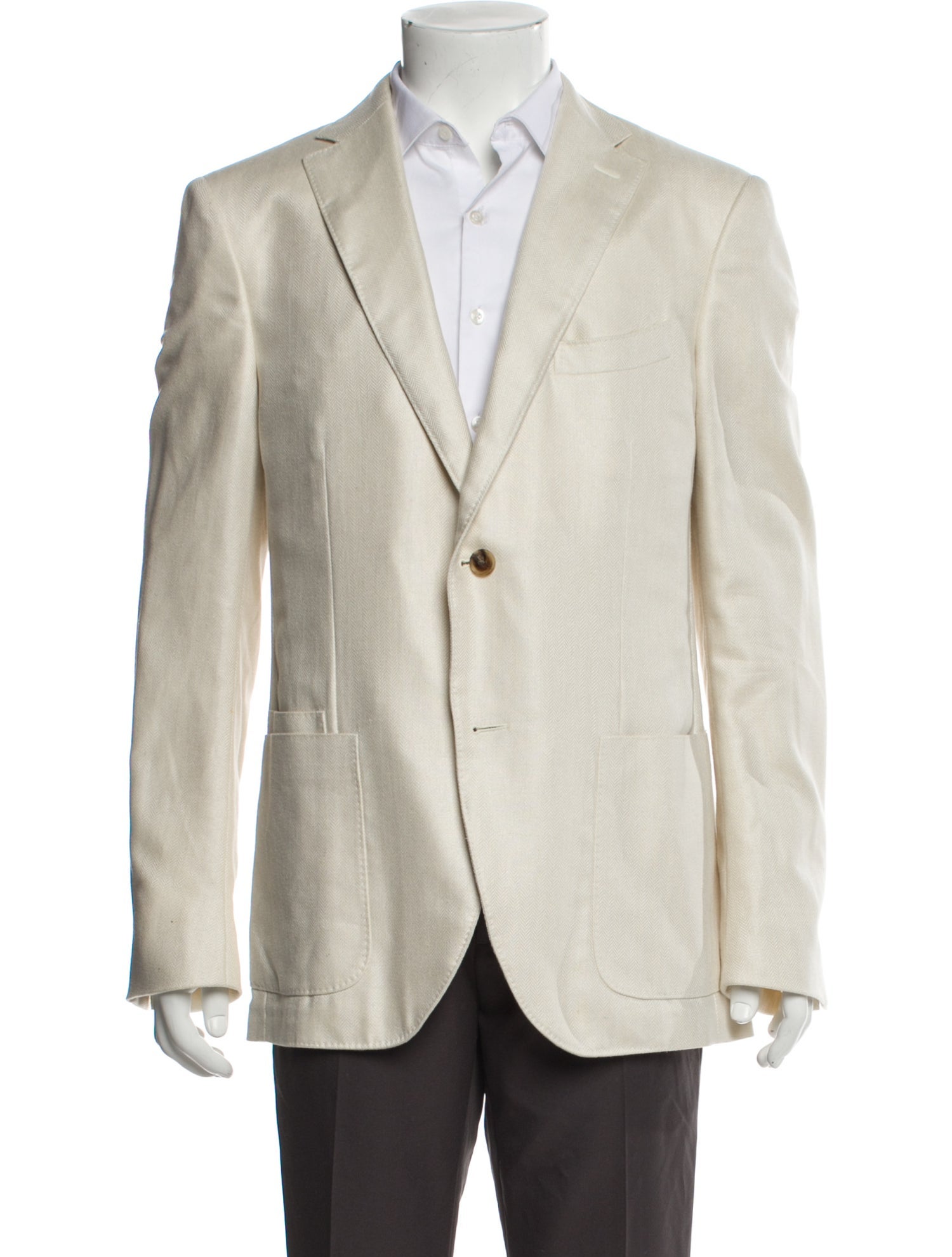 Luciano Barbera Silk Blazer