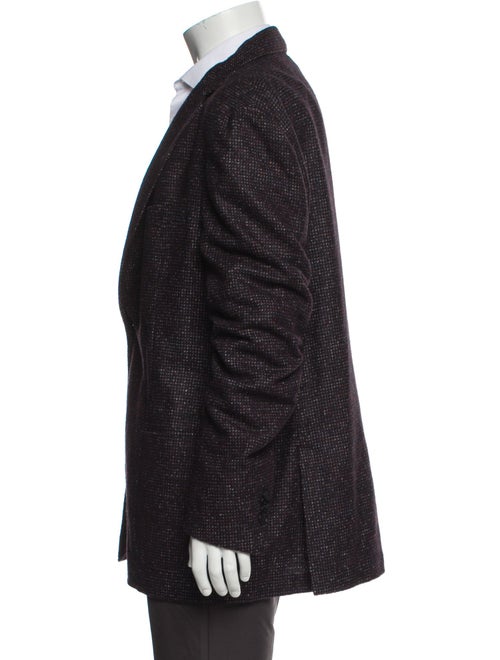 Luciano Barbera Tweed Pattern Blazer