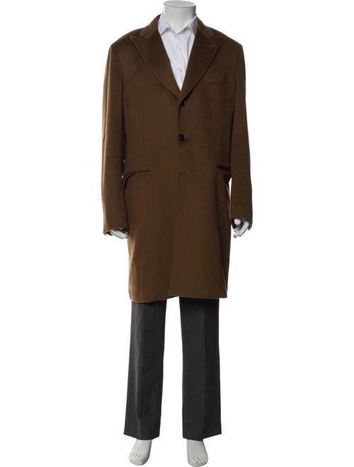 Luciano Barbera Wool Overcoat