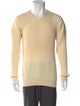 Luciano Barbera Wool V-Neck Pullover
