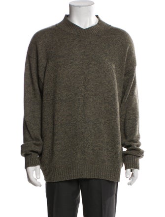Luciano Barbera Wool V-Neck Pullover