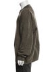 Luciano Barbera Wool V-Neck Pullover