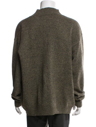 Luciano Barbera Wool V-Neck Pullover