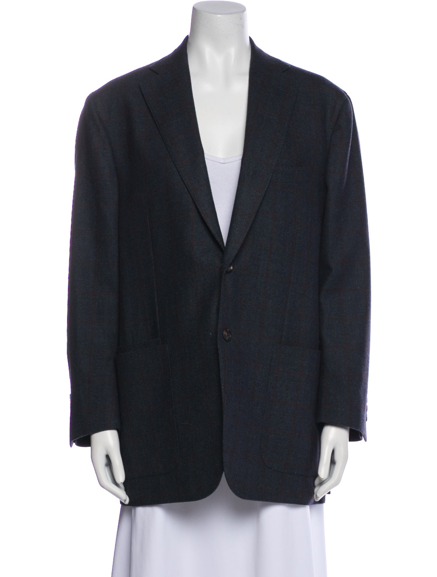 Luciano Barbera Wool Blazer