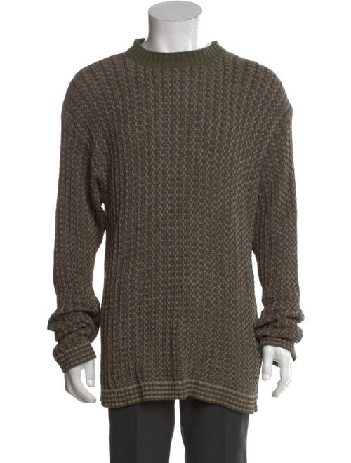 Luciano Barbera Crew Neck Long Sleeve Pullover