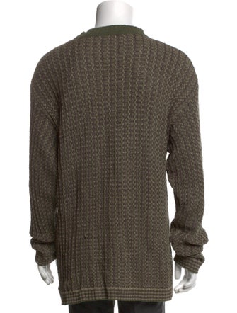 Luciano Barbera Crew Neck Long Sleeve Pullover