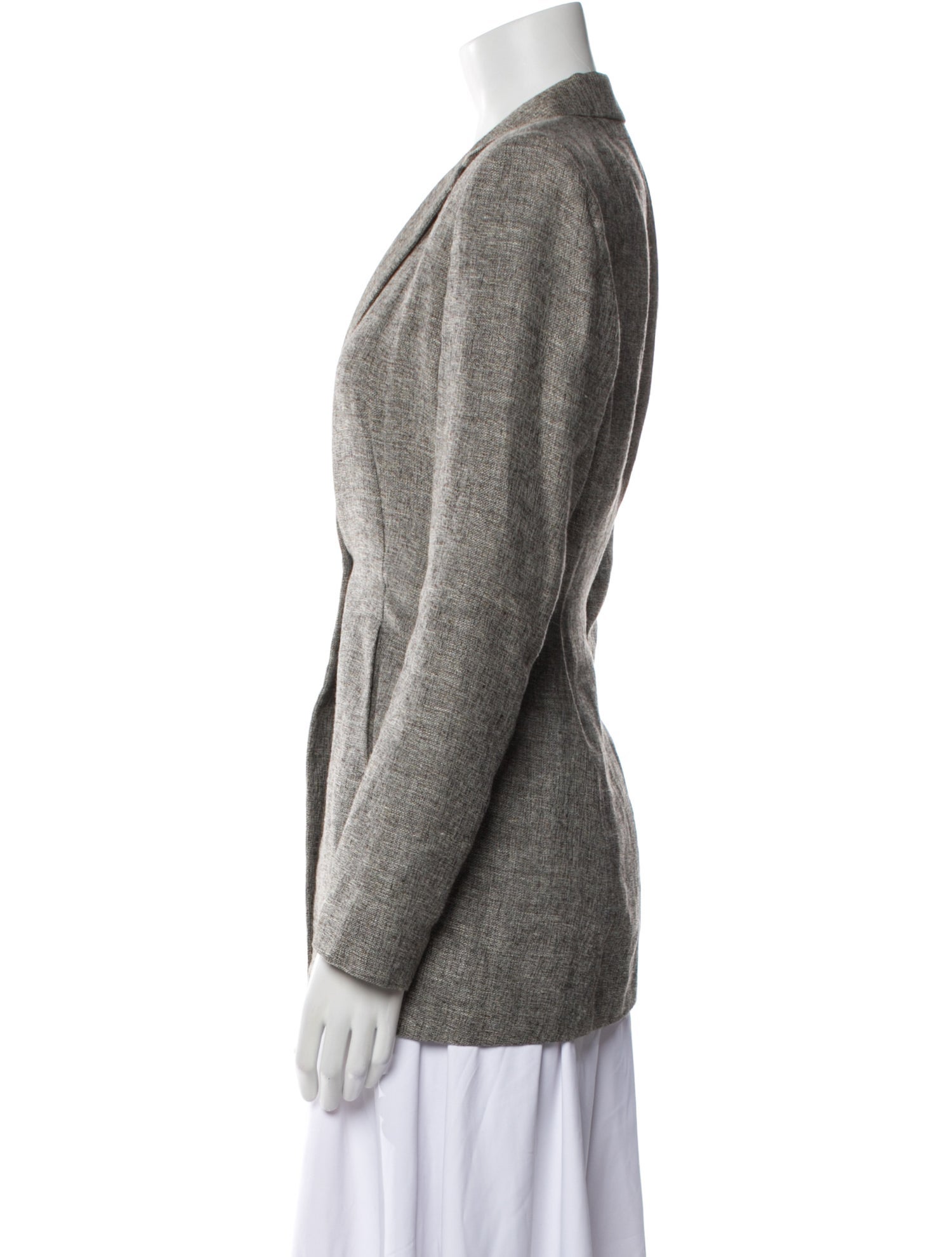 Luciano Barbera Wool Printed Blazer