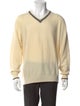 Luciano Barbera Cashmere V-Neck Pullover